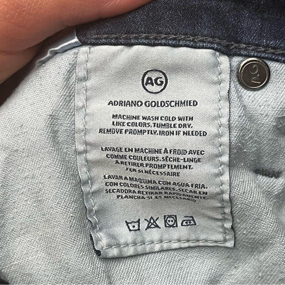 Adriano goldschmied women’s Farrah skinny high rise skinny jeans - Picture 8 of 9